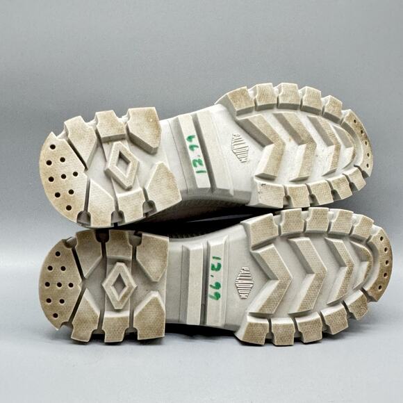 Palladium Shoes Womens 6.5 Gray Revolt Pallashock Canvas Chunky Platform Sneaker - Picture 10 of 13